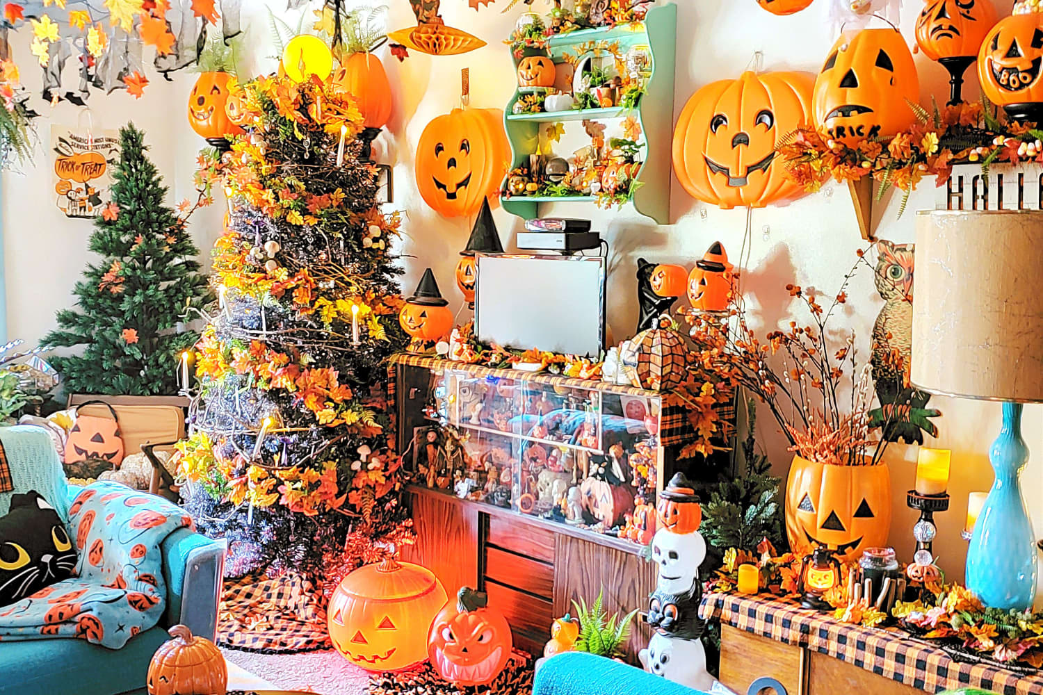 Target Is Selling Vintage Style Ceramic Halloween Christmas Trees